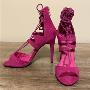 Public Desire Lace Uo High Heel